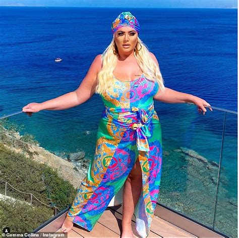 Gemma Collins wows in Versace swimsuit with 